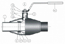 шаровые краны кво-арм kvo-arm